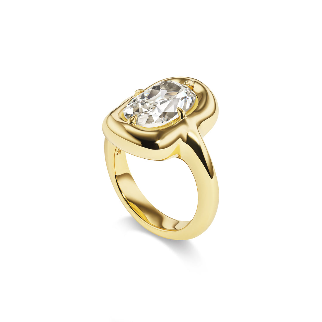 4.01ct Elongated Nebula