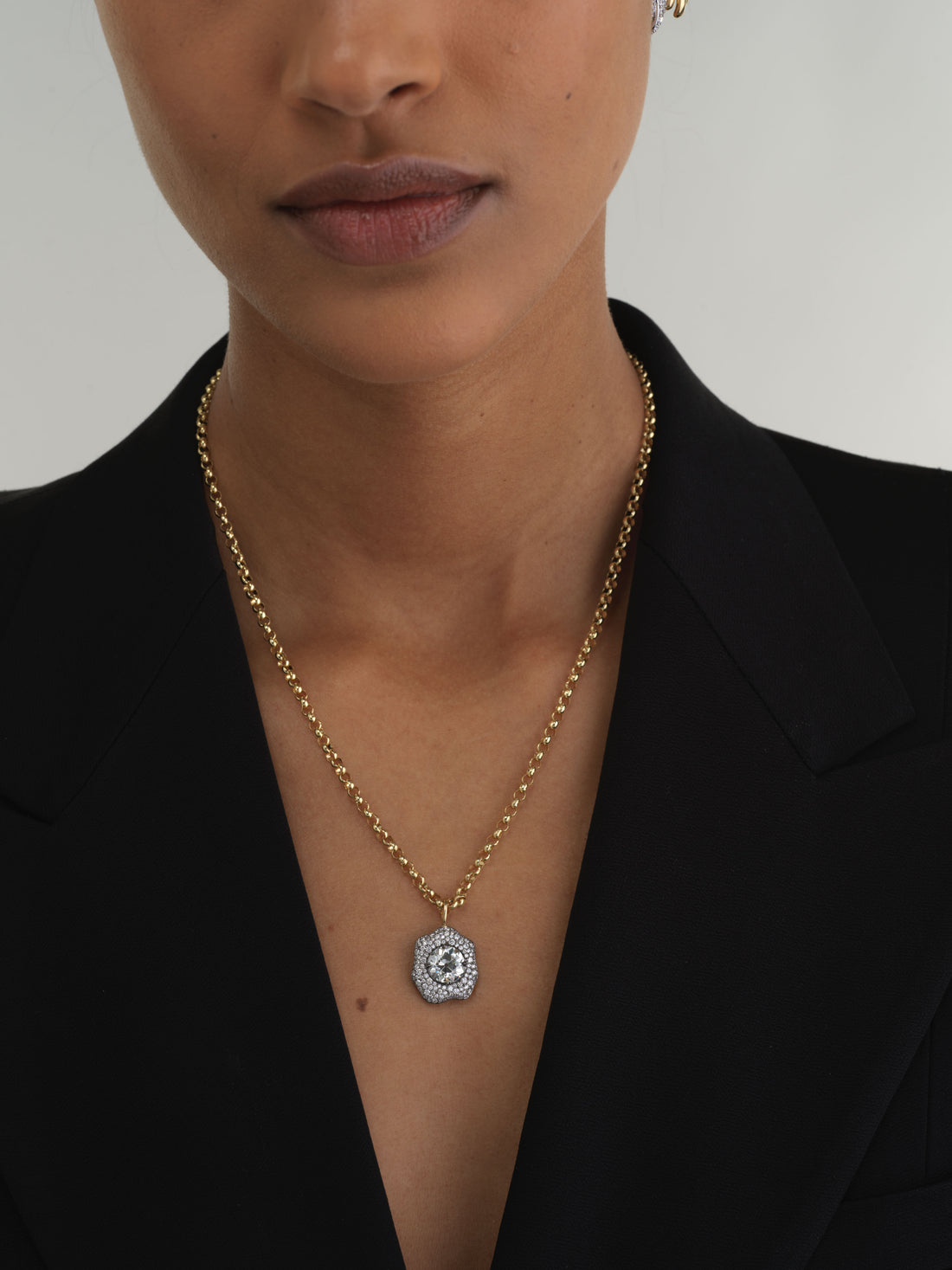 Diamond Flora Pendant