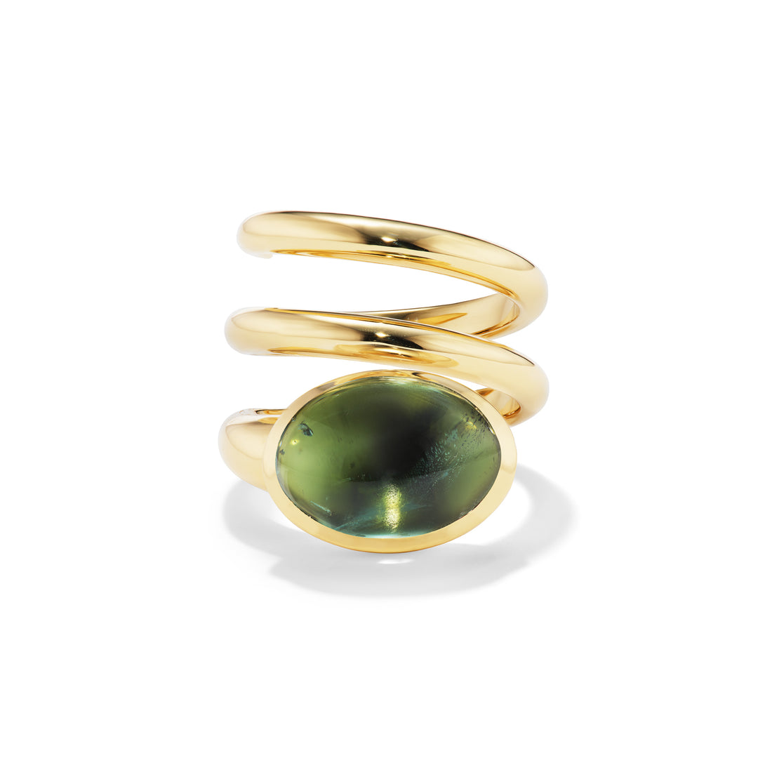 Bobina Ring - Green Tourmaline