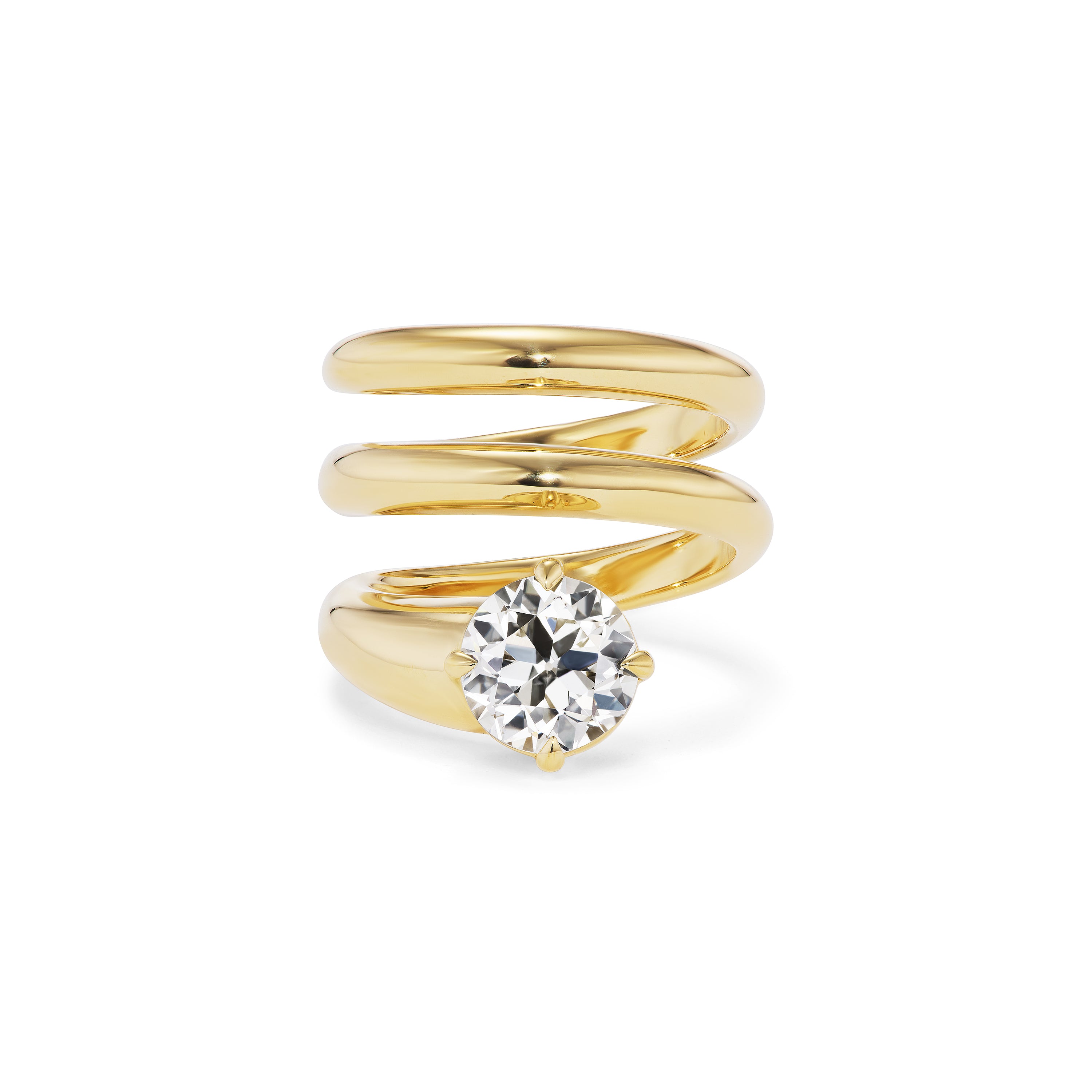 1.15ct Pinky Bobina Ring