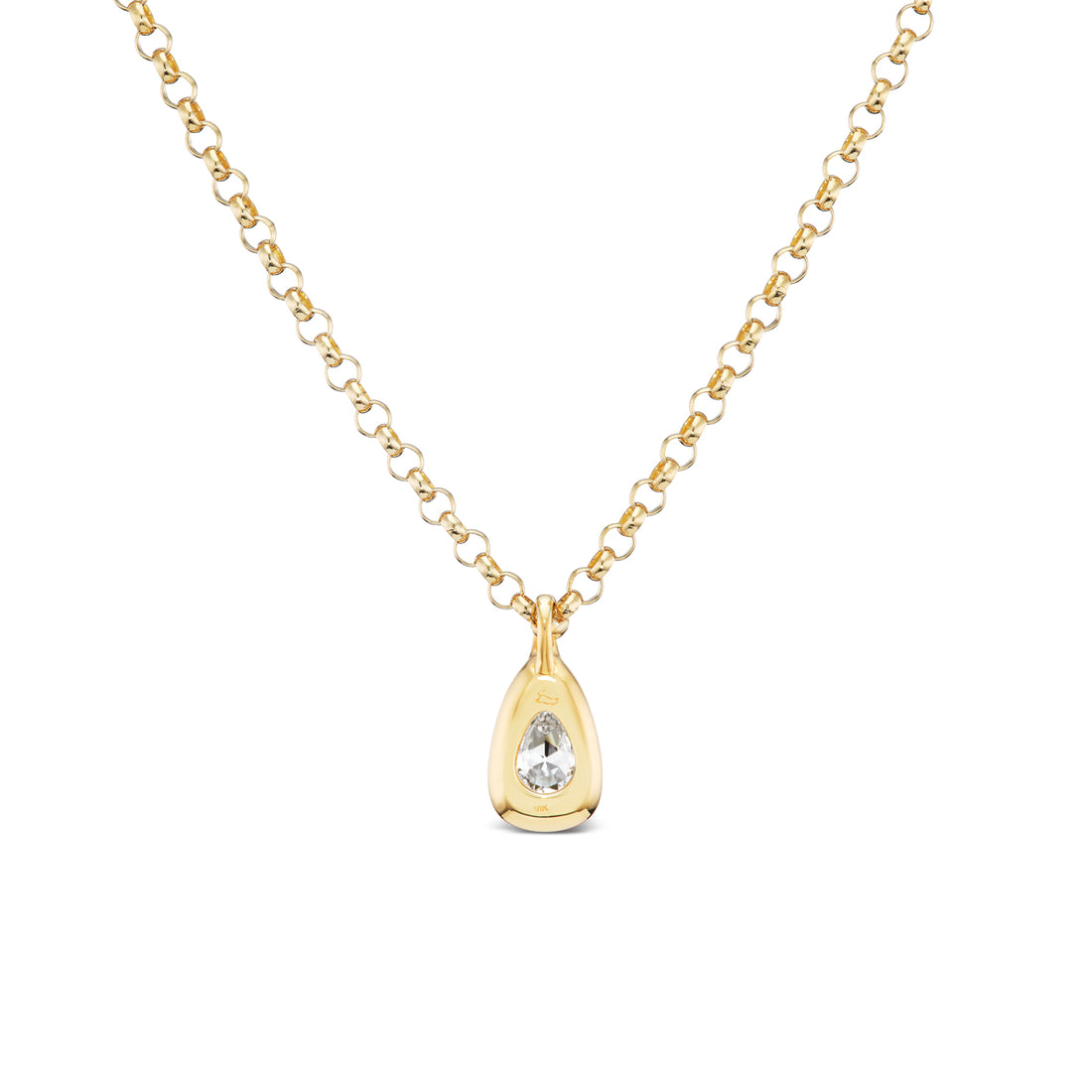1.52ct Pear Nebula Pendant