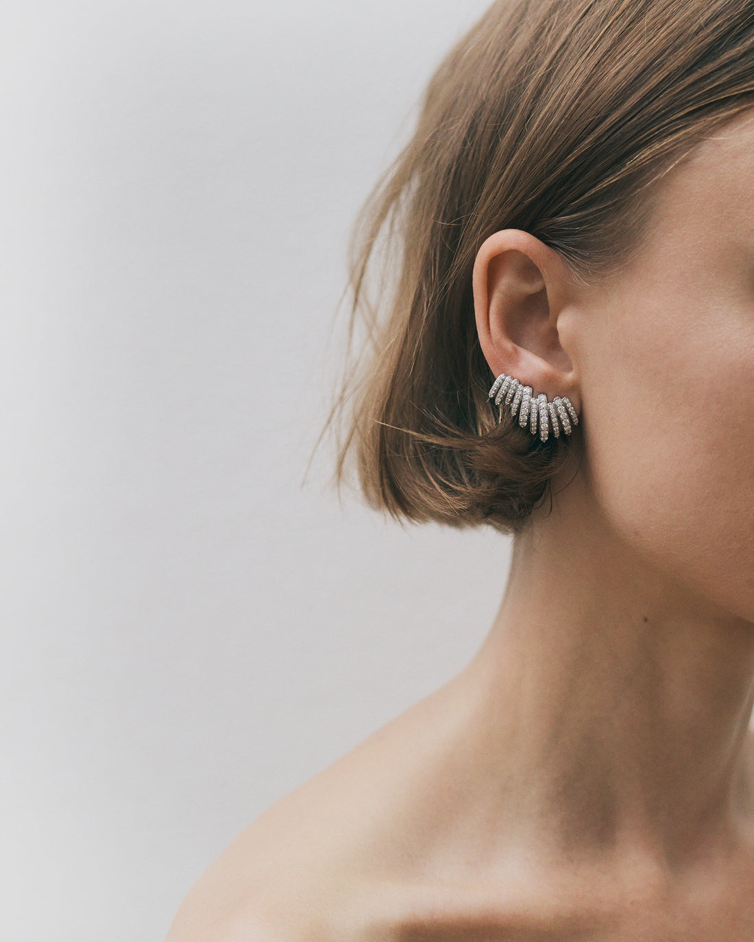 Statement Diamond Gatsby Earrings