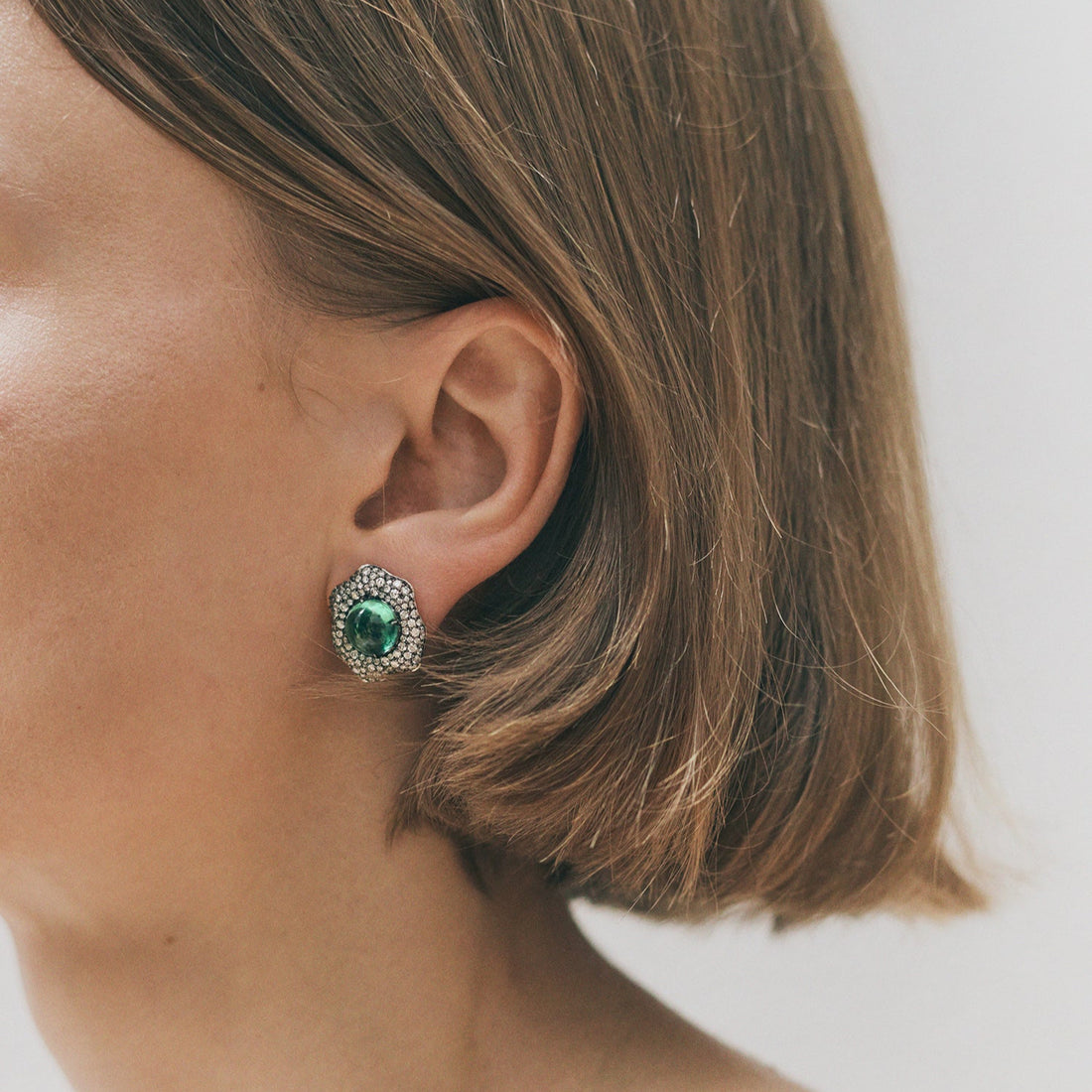 Diamond Cab Flora Earrings