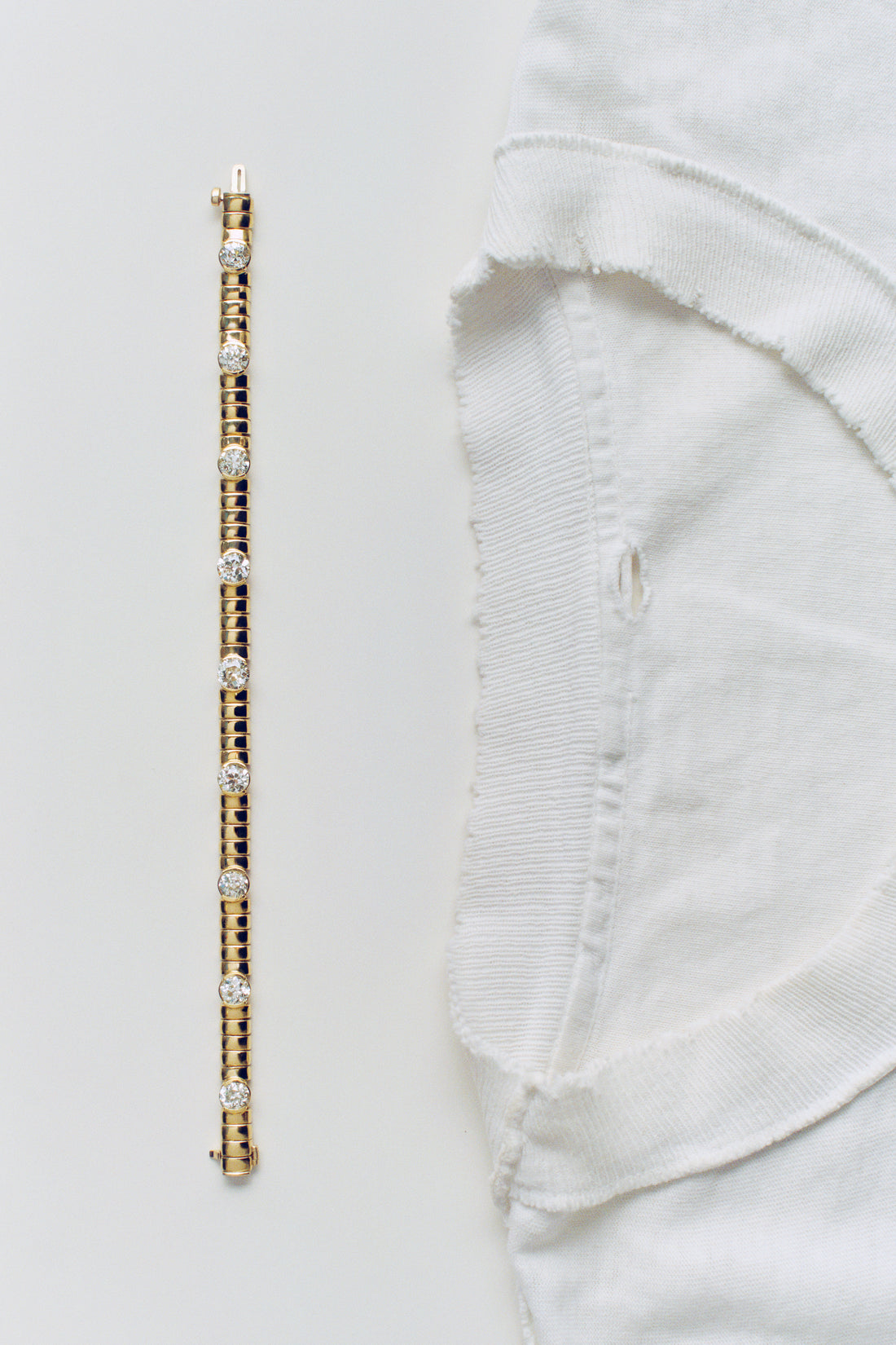 Old European Diamond Gatsby Bracelet