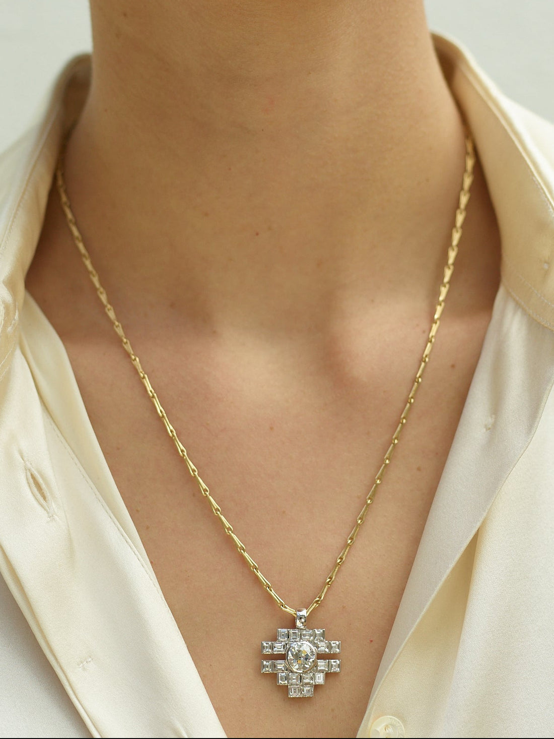 Baguette Tempia Pendant
