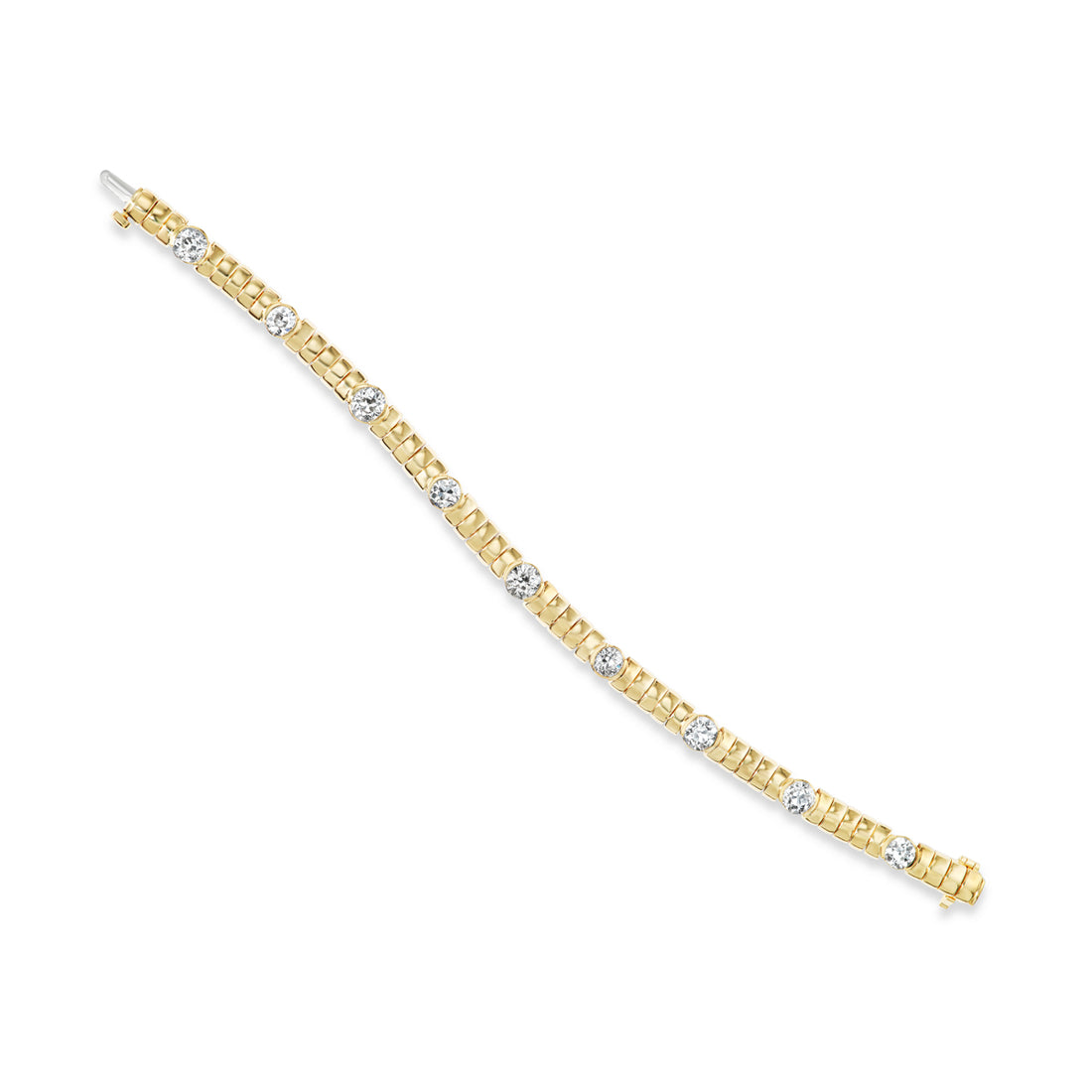 Old European Diamond Gatsby Bracelet