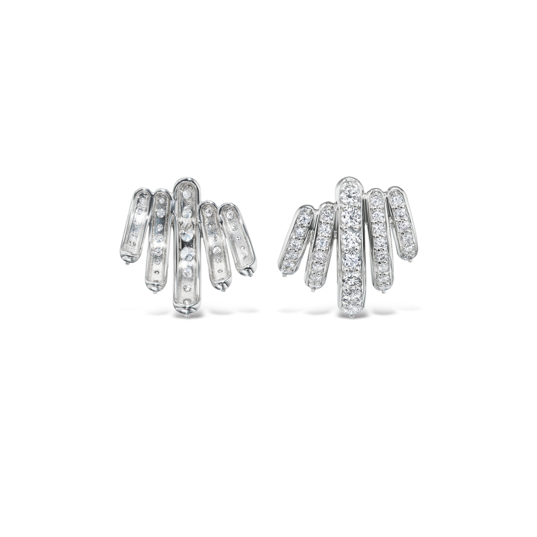 Medium Diamond Gatsby Earrings