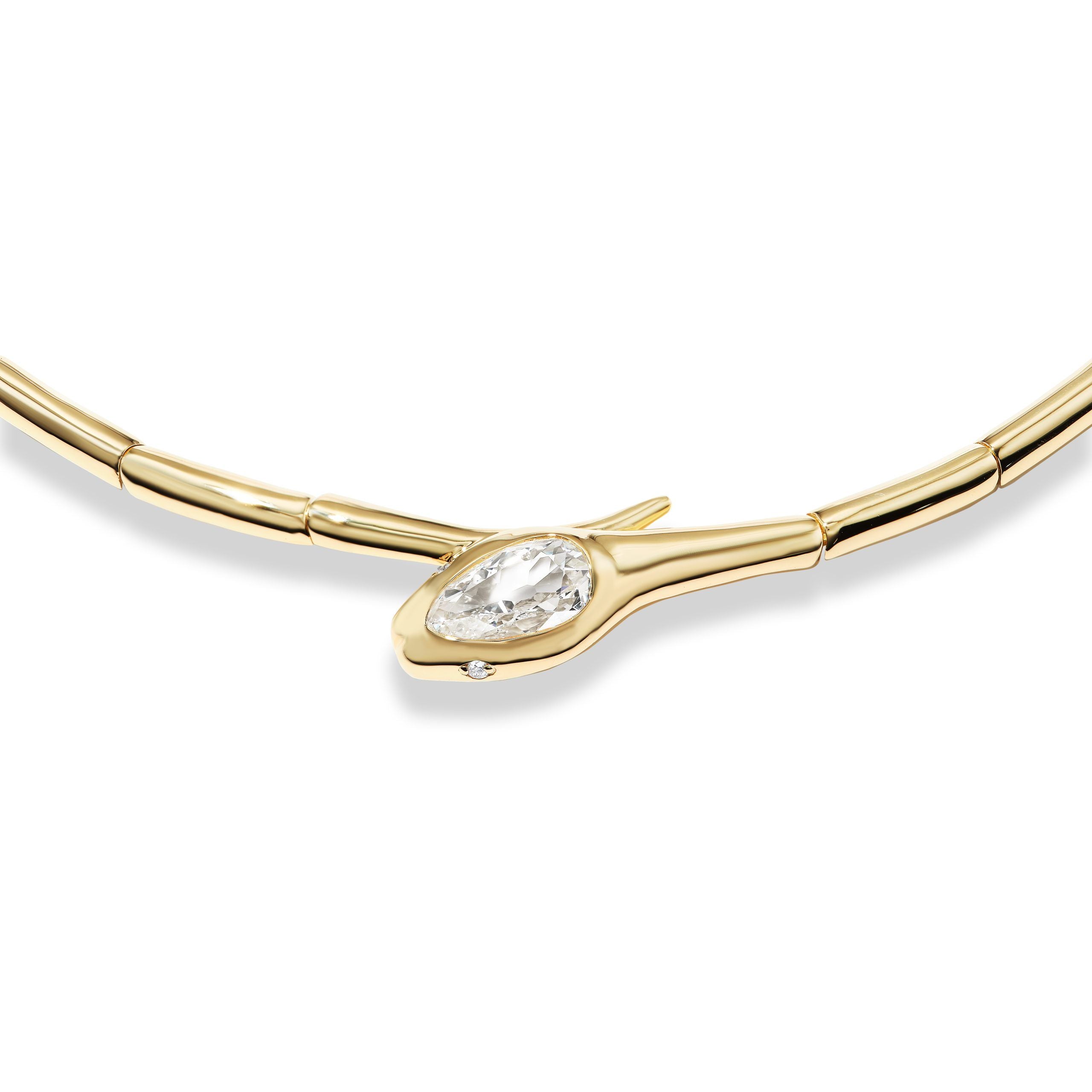 The Serpent Necklace 2.13ct