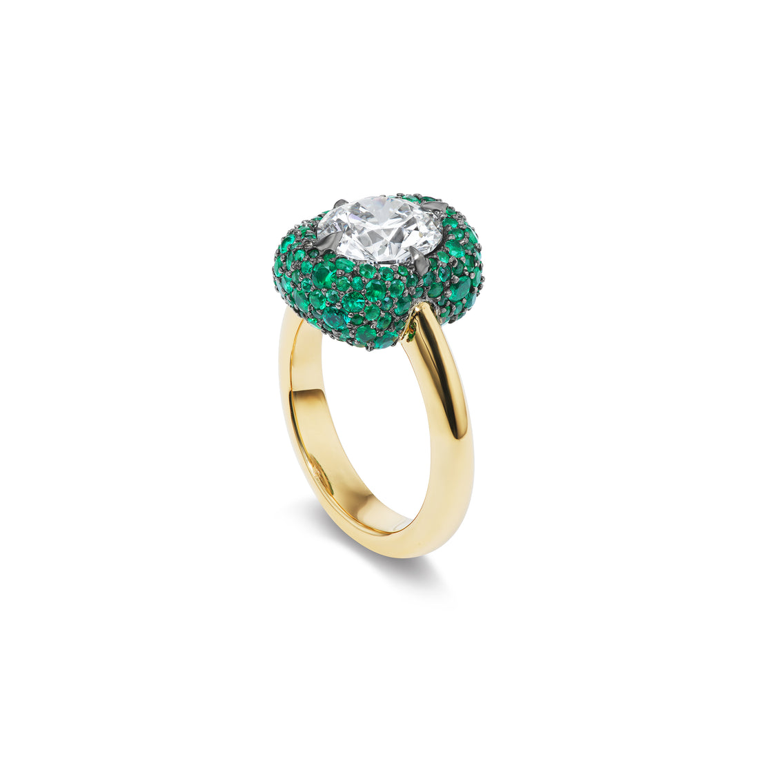 1.91ct Emerald Mosaic