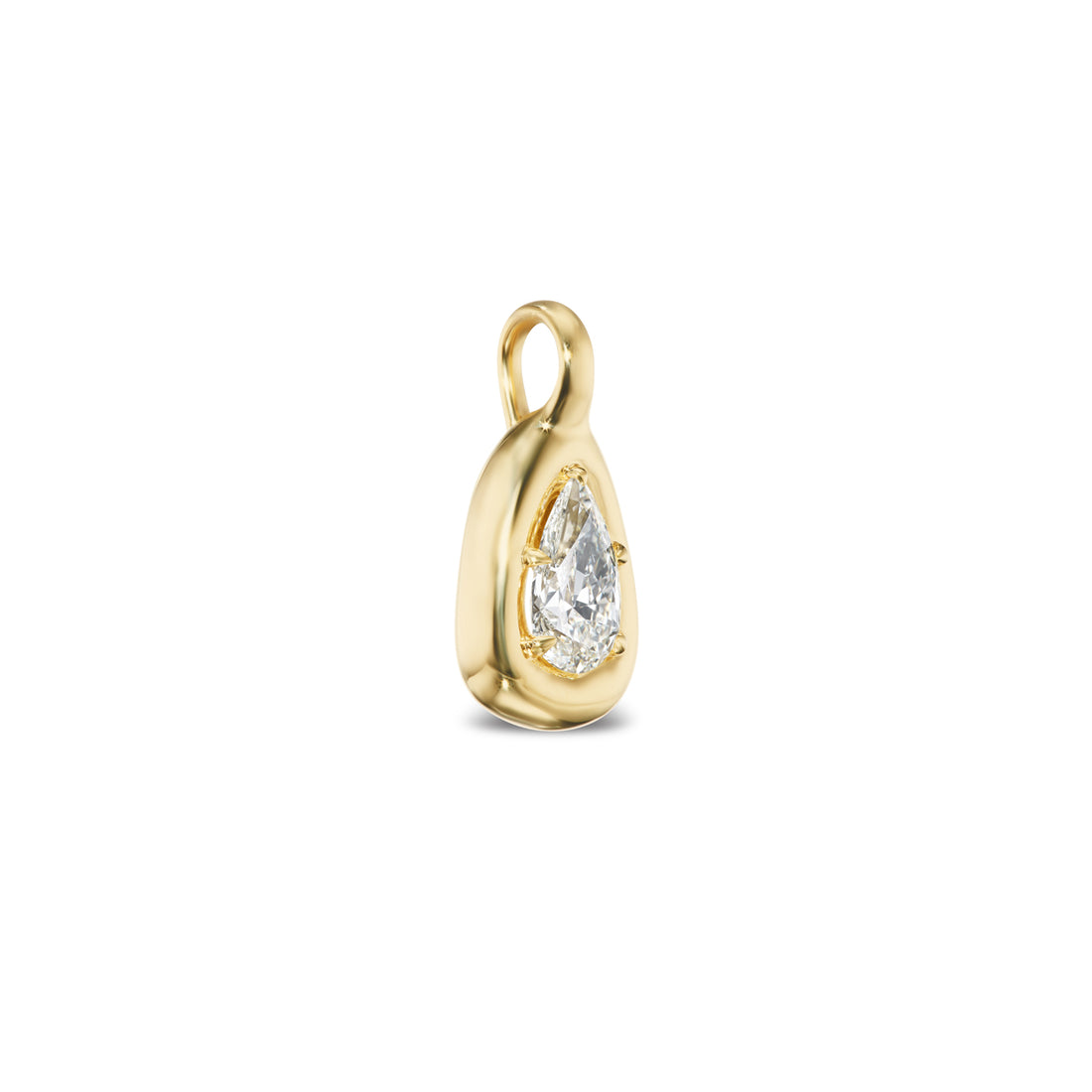 1.24ct Pear Nebula Pendant