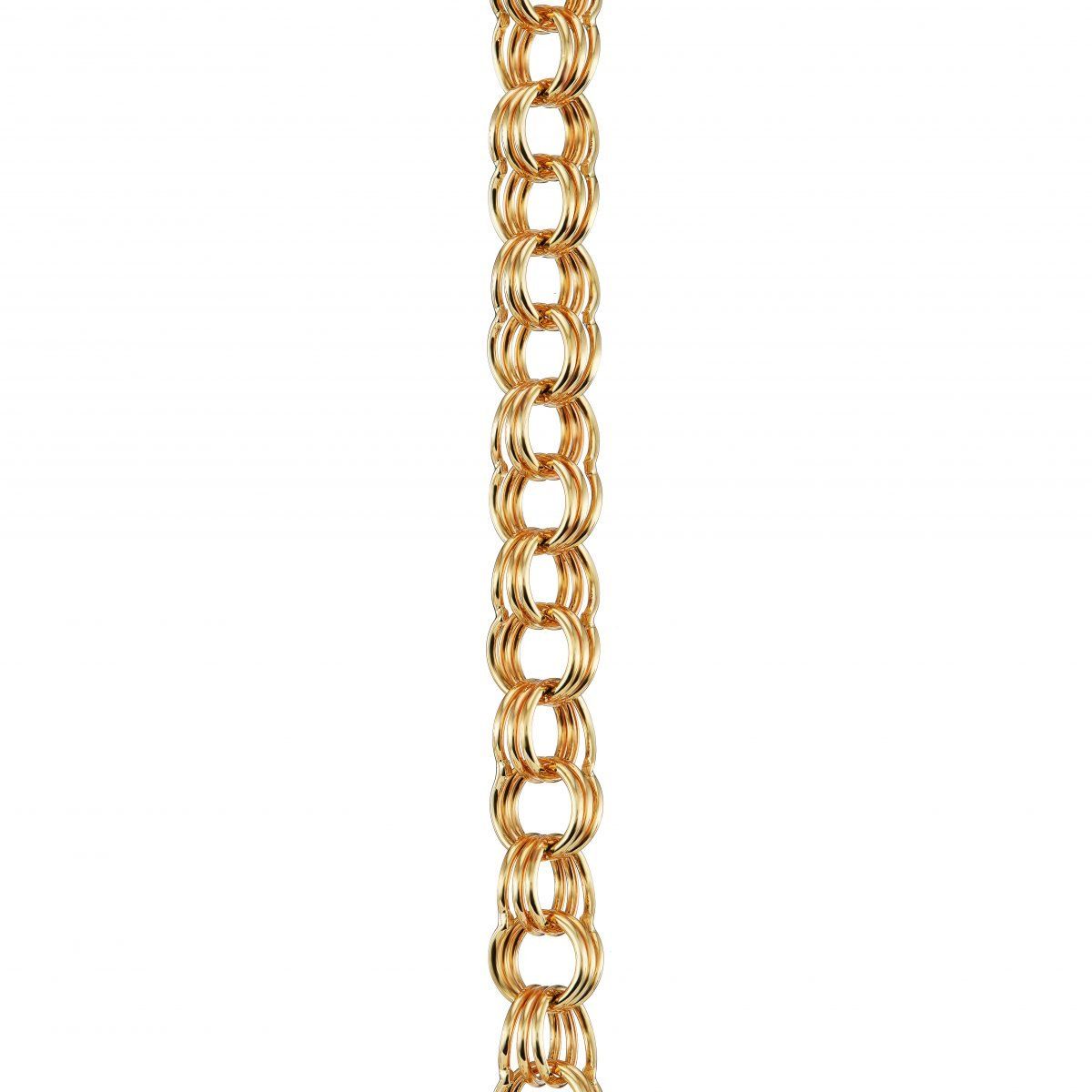 Gold Triple Link Chain
