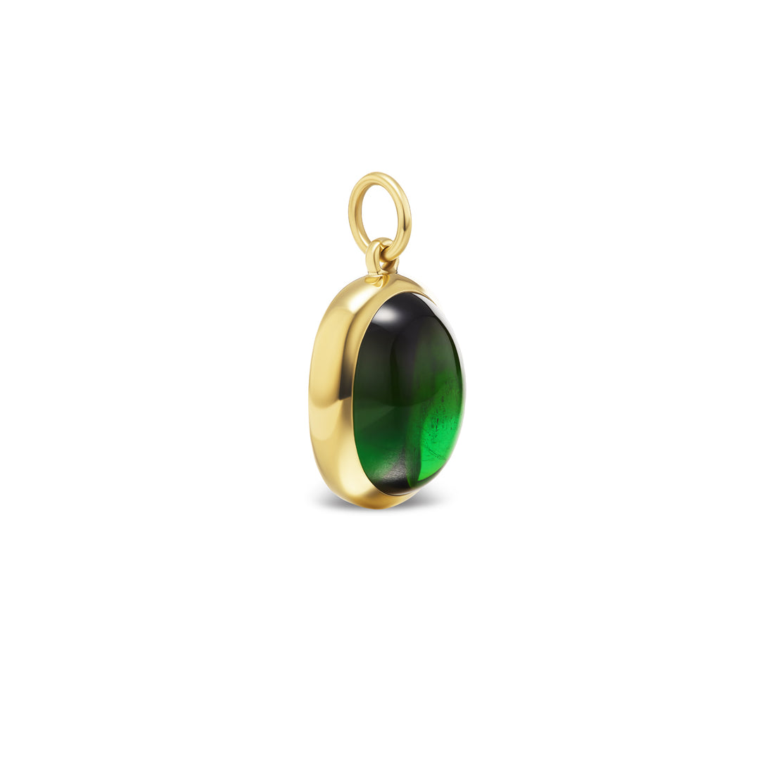 Statement Tourmaline Cabochon Pendant