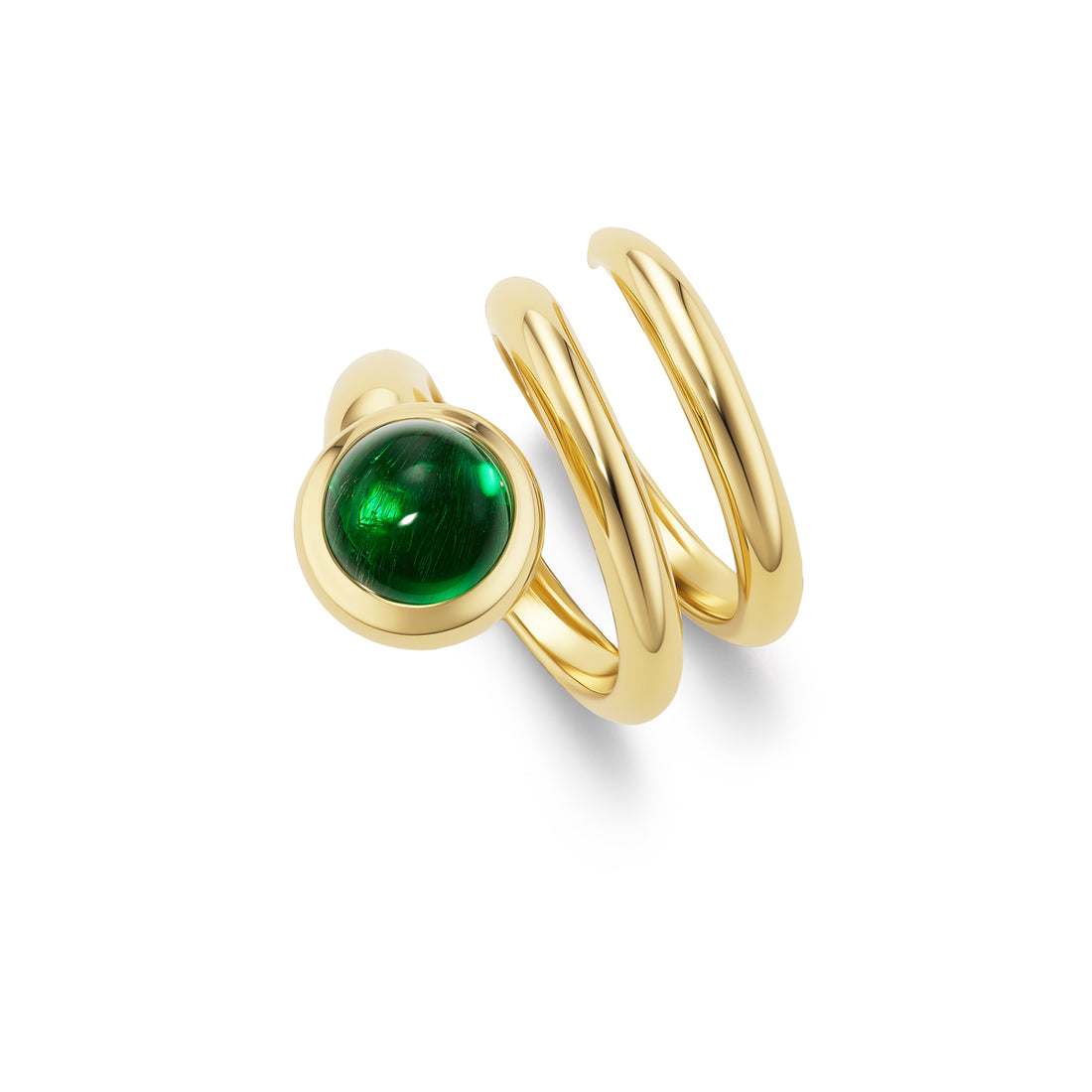 Bobina Ring - Green Tsavorite