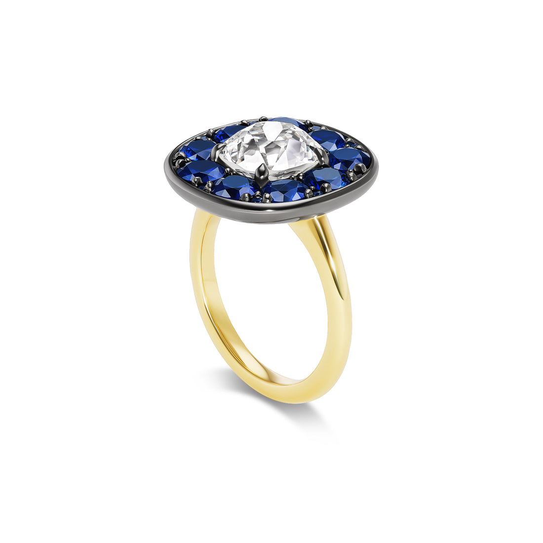 2.87ct Sapphire Eden Ring