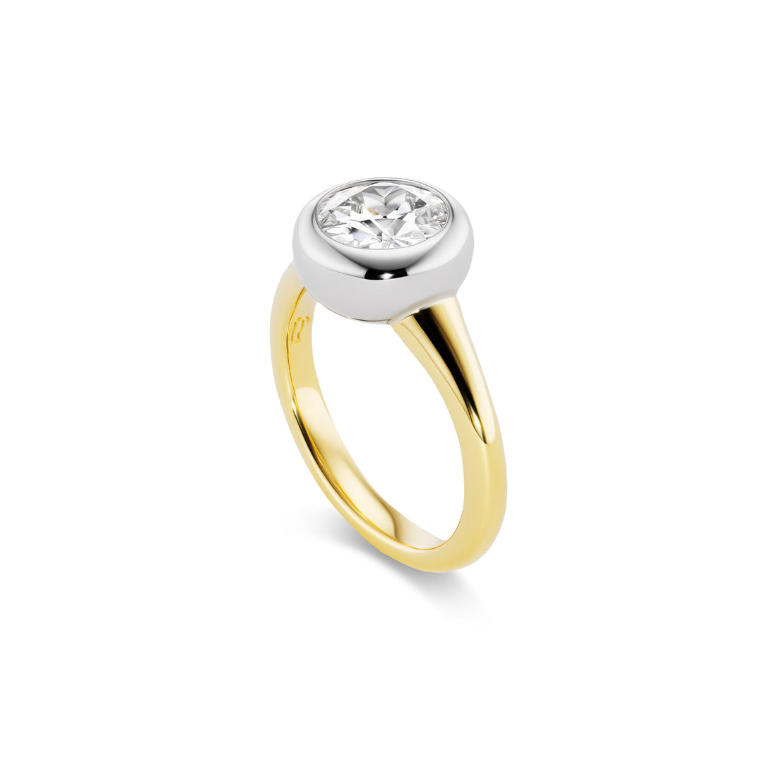 1.32ct Two Tone Round Sera