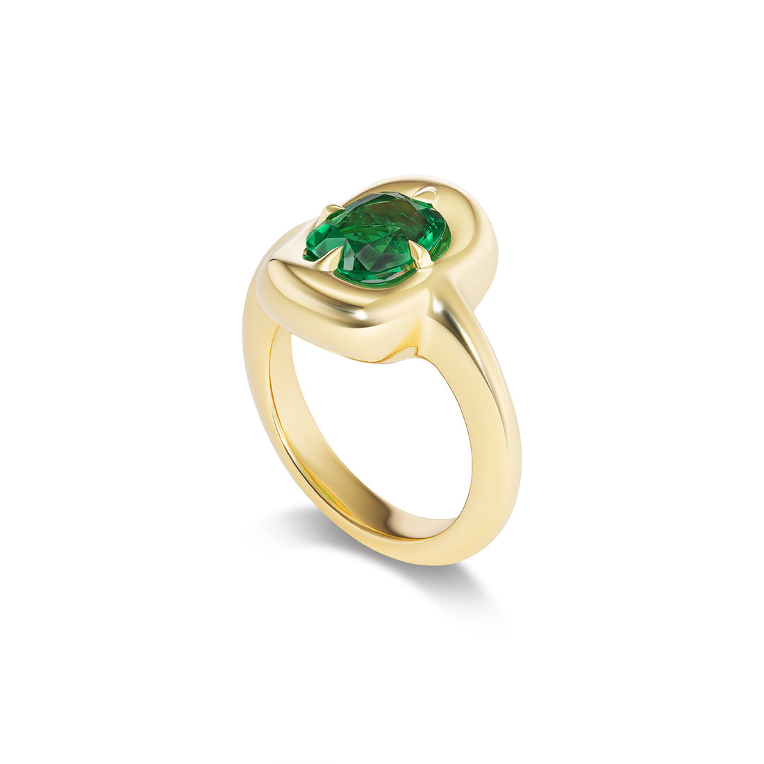 Emerald Nebula Ring