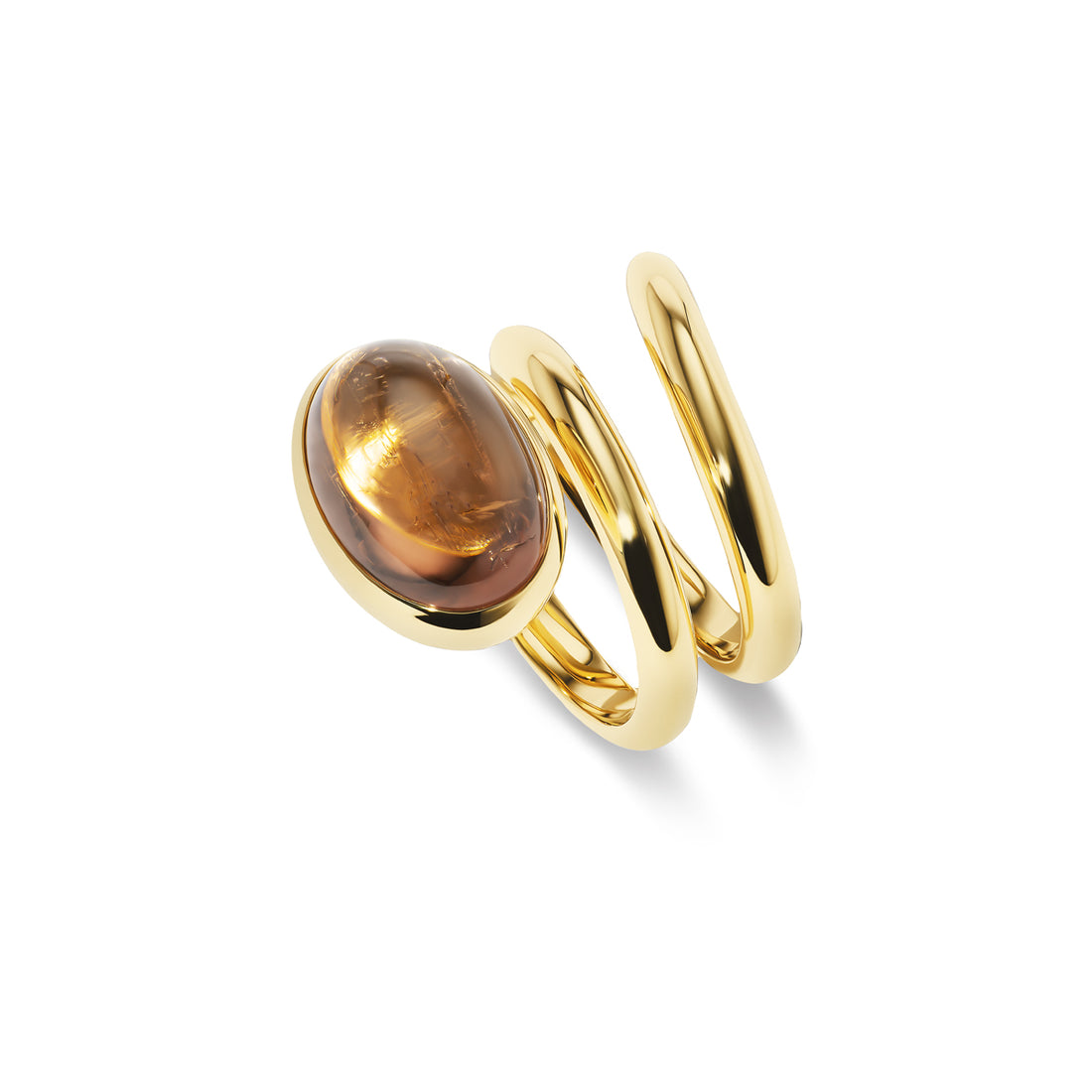 Bobina Ring - Honey Tourmaline